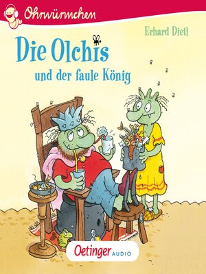 cover image of Die Olchis und der faule König